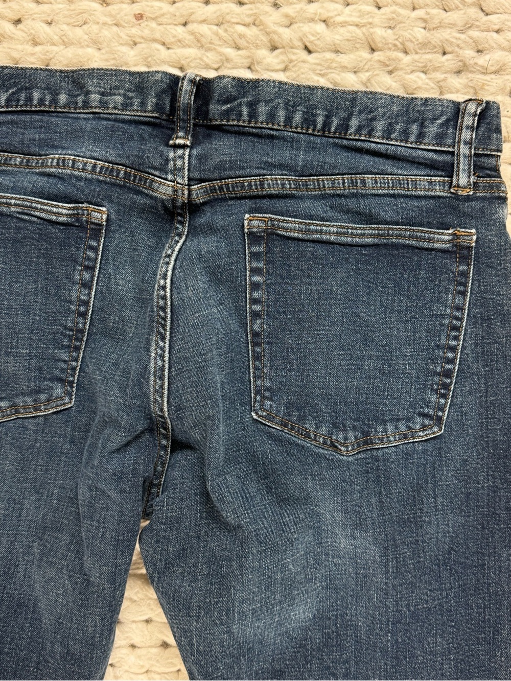 GAP men’s Dark Blue Denim Slim Jeans - Picture 7 of 7